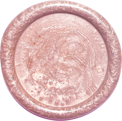 rose pink pastel wax seal stamp